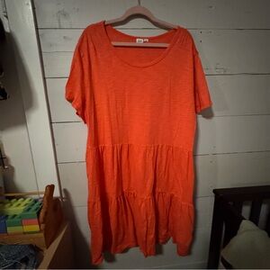 GAP Short Sleeve Tiered Dress